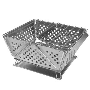 Outdoor Essential Miniature Stove Set Solid Steels Camp Burners Cooking Stove With Instants Folding Mechanism