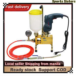 Electric Epoxy Injection Piston Pump Polyurethane Foam Grouting Steel Machine Portable Injection Machine Grouting Pump with Epoxy Resin Pu Foam Materials for Steel Hose Concrete Repair Crack