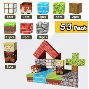 My Magnetic World Blocks Magnet Building BlocksMagnetic Blocks Magnetic Suction Childrens Toys Birthday Gift