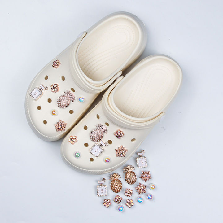 14Pcs/Set Crocs Charms Shoe Accessories Pentagonal Star Pineapple