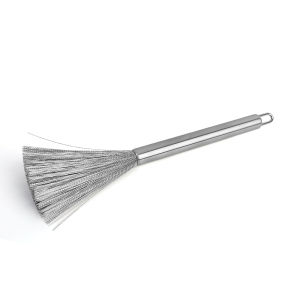 แปรงด้ามยาวหม้อสแตนเลสแปรงทำความสะอาดสิ่งประดิษฐ์กระปุกใส่ปากกาลวดสแตนเลสขั้นสูง