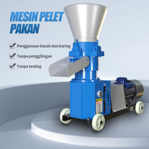 Mesin pelet pakan kecil 220V granulator penghancur pakan kering dan basah mesin pelet pakan ternak jioyang