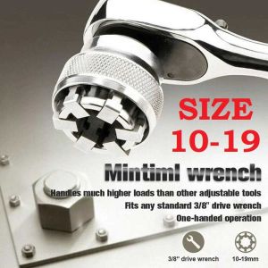 Kepala Kunci SHOCK Universal MULTISIZE Socket Bolt Fitting 10-19mm KUNCI SOK