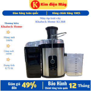 Máy ép trái cây Khaluck Home KL368 máy ép hoa quả ép nguyên trái công suất 500W ép mạnh bảo hành 12 tháng