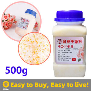 【Fast Shipping】 500g Flower Preservation Silica Gel Sand Reusable Silica Gel Beads Moisture Absorber Desiccant for Drying Flowers ZJJ- Flower-Drying-Kit