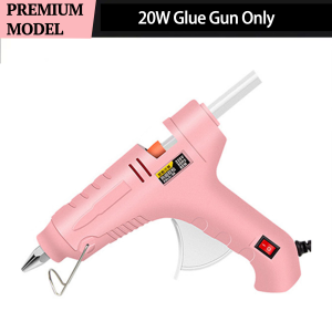 ZC 20W Portable Hot Melt Glue Gun with Glue Sticks for DIY Arts Crafts & Quick Household Repairs