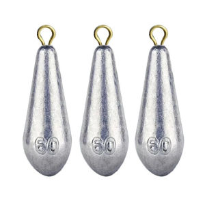 STILLMUSE 5PCS/Lot Oval 10g-100g Lead Sinkers Lead Weights Water Droplets Split Shot