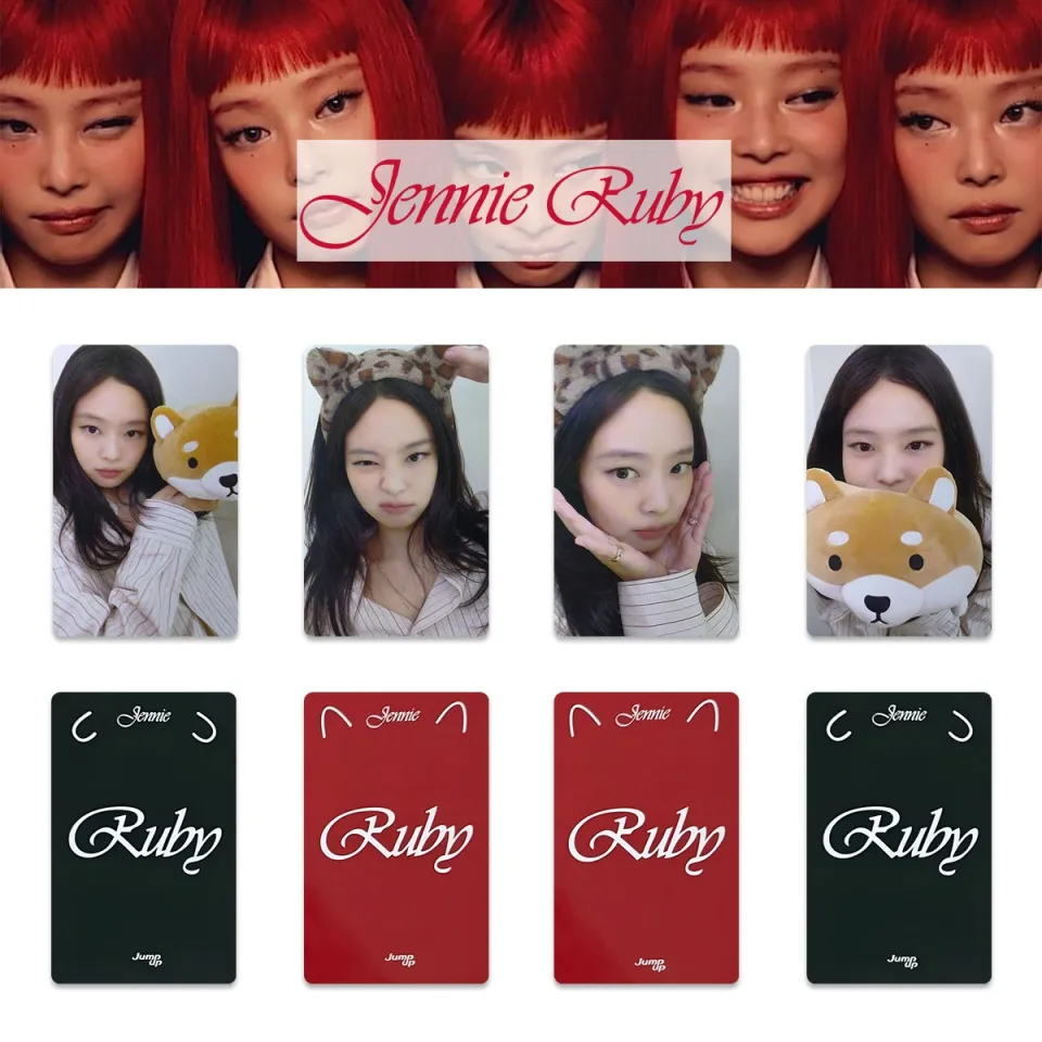Jennie RUBY MAKESTAR PhotoCard Everline AM Blackpink Jennie Solo
