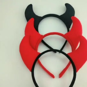 Child Cattle Cosplay Set Animal Dress up Costume Cattle Headband Tail Bowtie for Kid Girl Women Halloween Dress up