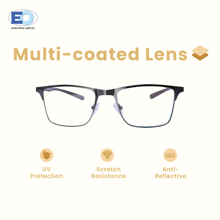 EO Eyewear Clip on Washington Frame with Free Multicoated Lens / Non ...