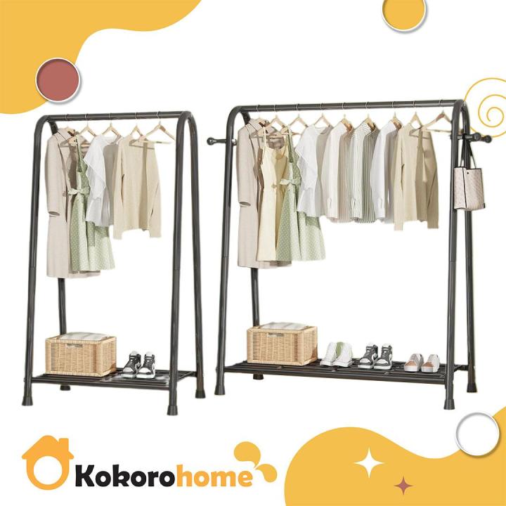 KOKORO U Shape Clothes Rack Household Bedroom Clothes Storage Rack ...