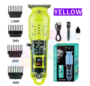 Rechargeable Hair Clipper | Pang Barbero Electric Razor Trimmer | Low Noise Cordless Haircut