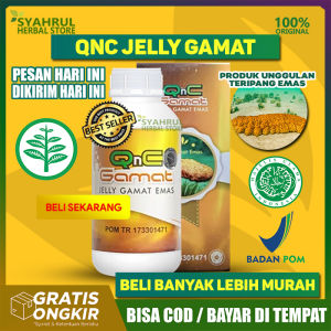 QnC Jelly Gamat Herbal (Resmi) - Teripang Emas - Gamat Gold - Jeli Gamat Atasi Berbagai Macam Penyakit Di Kota Bandung