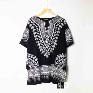 Baju etnik premium khusus warna hitam motif batik bangkok - kaos asmat adem - baju pantai terbaru