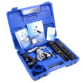 (เครื่องมือช่างแอร์) ชุดบานแฟร์  DSZH CT-808  ชุดบานแป๊ป ออโตฟรี พร้อมคัตเตอร์ รีมเมอร์ กล่องฟ้า. 