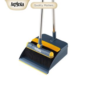 Angola Set Sapu Pengki Pembersih D63 Broom Set Dustpan / Sapu Pengki Lantai Rumah Lipat Kombinasi