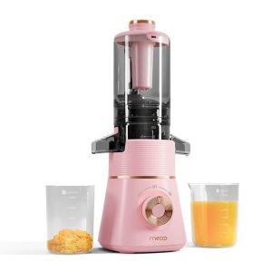 SLOW JUICER Extra Big Mouth MECOO Low Watt - Garansi Resmi