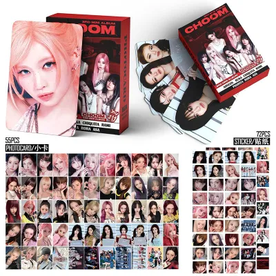 127pcs/BABYMONSTER Photocard CHOOM Album LOMO Card Sticker KPOP Collection Card [G]