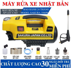 MÁY RỬA XE SAKURA JAPAN 3500