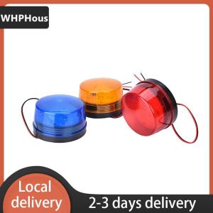 [COD] WHPHous Ship within 24 hours Orange Blue Red 12V LED Security Alarm Strobe Signal Warning Flashing Light Lamp