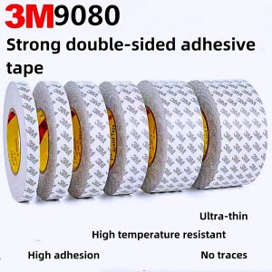 3M 9080กาวสองหน้าติดทนความหนืดสูงบางพิเศษกันน้ำอุณหภูมิสูงไม่ทำเครื่องหมายนำเข้าเทปกาวสองหน้า3M แท้ความหนา0.15มม. * 50ม.