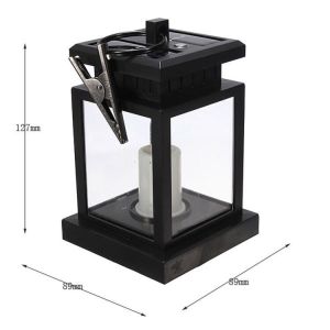 Ready Stock! Solar-Powered LED Candle Lamp - Waterproof Energy-Saving & Smart Light Control