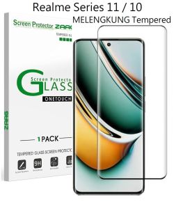 TG UV MELENGKUNG REALME 13+ 13 Pro 12 12+ 11 11Pro 11Pro+ 10 10Pro 10Pro+ FINGERPRINT BISA ! CURVED Tempred Glass Screen Protector Tempered Kaca Super Clear THIN Anti Gores Omled/Temperd Pelindung Layar HP LCD Full Cover Bening List Hitam/ Pro 5G 4g Plus