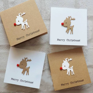 Christmas Elk khuôn cắt Kim Loại Lưỡi đấm Giấy nến chết Mẫu dập nổi cho thẻ tự làm làm nhật ký trang trí