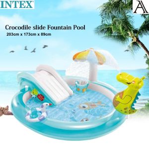 Swimming Pool Children INTEX Children’s Inflatable Swimming Pool Crocodile/INTEX Kanak-kanak Kolam Renang Kembung Buaya
