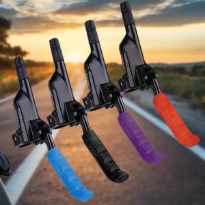 [caichuitan] 1 3 Pairs Silicone MTB Grips Handlebar Anti-slip Cover Bike Accessories Bicycle Brake Handle Sleeve Grips Brake Lever Protector
