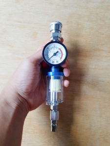 Air Filter Spray Gun Mini 1/4 Inch - Water Trap Spray Gun