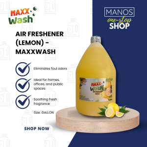 MAXXWASH AIR FRESHENER (LEMON) / GALLON