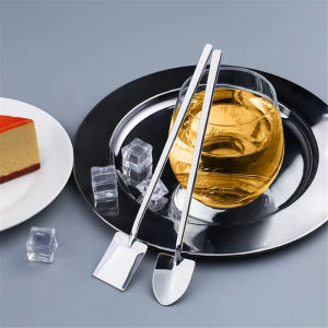 Stainless Steel Long Handle Mixing Spoon Tea Coffee Ice Cream Dessert Cutlery for Kitchen Bar Durable Reusabl