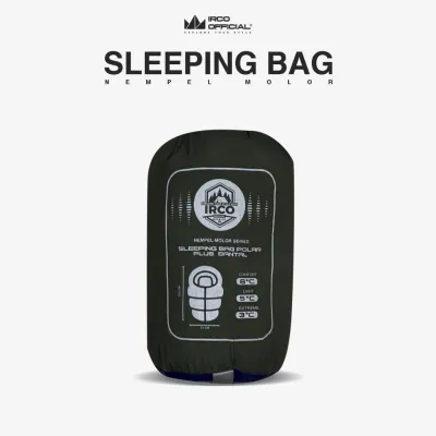 IRCO Pelor Sleeping Bag Kantung Tidur Camping Polar Tebal Hangat 2m - Sleping Bag Gunung Ultralight