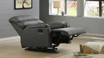Univonna Full Italian Cowhide Leather Sally Recliner Armchair - Color Choice