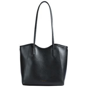 BESTOUR Large Capacity Shoulder Bags PU Solid Color Commuting Bag Durable Casual Handbags for Women