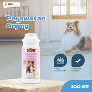 Doris Bedak Doris 100gr Obat Bedak Anti Gatal Skin Care Kutu Anjing Aman