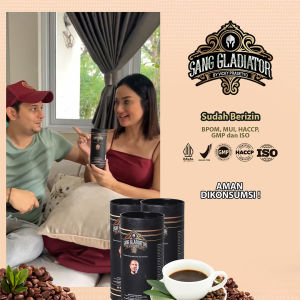 Kopi Sang Gladiator Kopi by Vicky Prasetyo Kopi Stamina BPOM Original Bersertifikasi Hallal