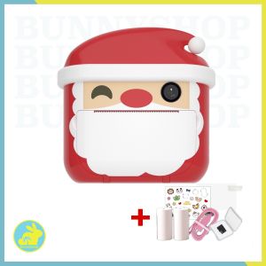 🎄XMAS SALE🌟【CHRISTMAS INSTANT CAMERA】Santa Clause Camera🌟Free 32GB SD Card🌟WIFI🌟Christmas Present🌟Gift Idea🌟Free Thermal Paper🌟Bunnyshop