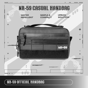 Handbag Multifungsi Anti Air Tas Selempang Pria Premium NR-59