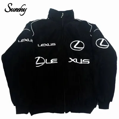 LEXUS F1 Racing Jacket Embroider Summer Cycling Windbeaker Coat Unisex Leisure Motor Couple Jacket