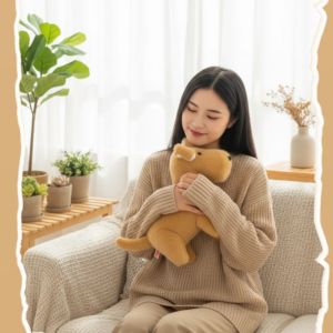 JOJO CASTLE Lovely 20/30cm Cute Soft Charming Plushie Toys Fox Terrier Golden Retriever and Corgi Pups Soft Horse Pony Doll Birthday Gift For Girl Boy