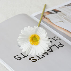 เยอบีร่าปลอม ช่อดอกไม้ปัจฉิม ดอกไม้ปลอม ดอกไม้ประดิษฐ์ ดูสมจริง โฟมPU ดอกไม้พลาสติก ของตกแต่งบ้าน fake flowers room decoration ดอกไม้พลาสติก ช่อดอกไม้ ปลอม