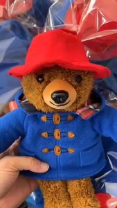 Uk Paddington Paddington Bear Plush Doll Keychain Pendant Same Style