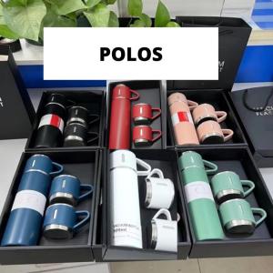 Termos Sultan Custom Nama Vacuum Flask Set Print Uv Berwarna Nama / Logo Botol Stainless Cangkir