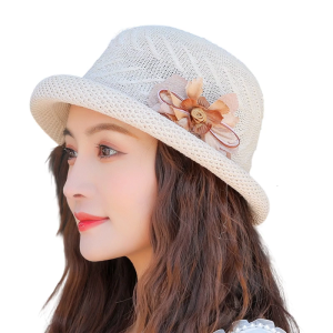 Cung Knot bện Mũ ngư dân cho phụ nữ Nam Nhẹ Breathable Polyester thường nhật ngoài trời mùa hè Mũ che nắng có thể điều chỉnh