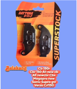 KAMPAS REM BELAKANG DAYTONA CBR150 CB150 CRF150 SONIC SUPRA GTR150 CBX150 ALL NEW CBR MEGAPRO MONO