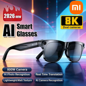 Xiaomi Style 800WHD ChatGPT AI Smart Glasses Video Photo Camera Glasses Multifunction Photochromic Bluetooth Music Calling Translation