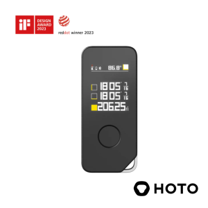 HOTO Smart Laser Rangefinder Pro - Up to 50m Distance HOTO APP Real-Time Data 1.77" LED Display