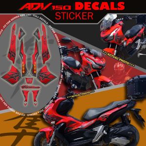 HONDA ADV 150 DECALS FULL / ADV 150 STICKER FULL DECALS / ADV 150 STICKER /  ADV 150 DECALS / ADV 150 ACCESSORIES ALSO HAVE TAILIGHT FOR 150/160 /HEATGUARD FOR ADV150/ MAGS FOR ADV 150